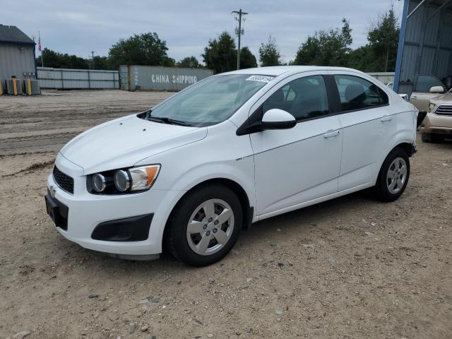 1G1JA5SH5D4115072 - 2013 CHEVROLET SONIC LS WHITE photo 1