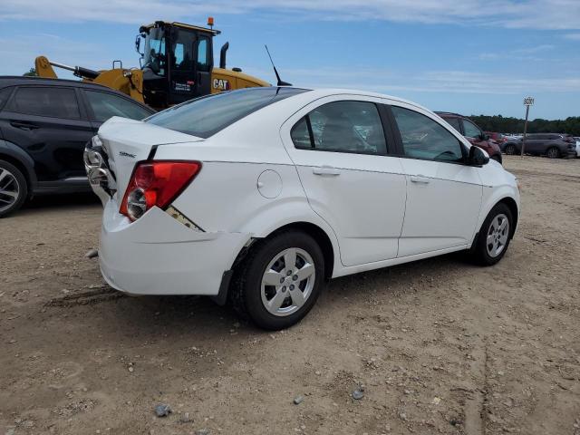 1G1JA5SH5D4115072 - 2013 CHEVROLET SONIC LS WHITE photo 3
