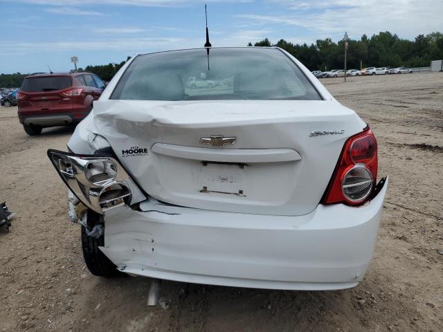 1G1JA5SH5D4115072 - 2013 CHEVROLET SONIC LS WHITE photo 6