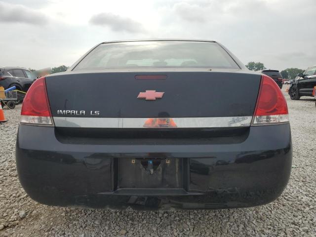 2G1WB55K389182220 - 2008 CHEVROLET IMPALA LS BLACK photo 6