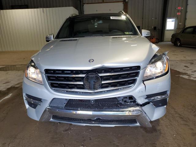 4JGDA5HB3FA493835 - 2015 MERCEDES-BENZ ML 350 4MATIC SILVER photo 5