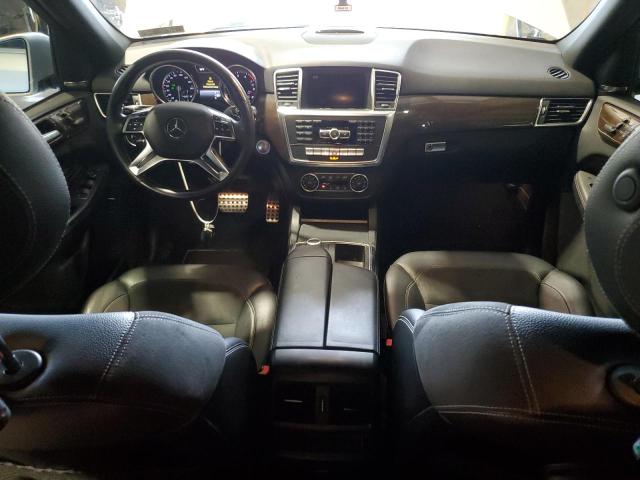 4JGDA5HB3FA493835 - 2015 MERCEDES-BENZ ML 350 4MATIC SILVER photo 8