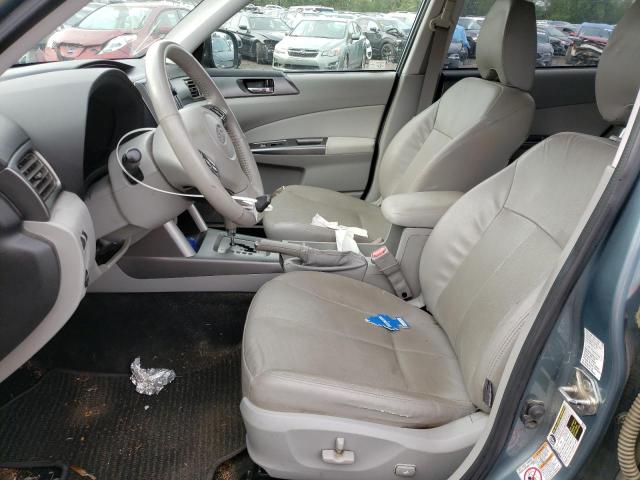 JF2SHGGC0DH415919 - 2013 SUBARU FORESTER TOURING 青绿色 照片 7