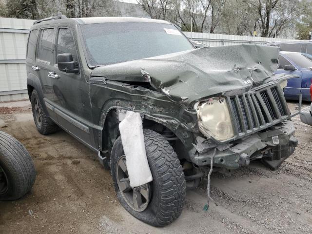 1J8GP28K08W157279 - 2008 JEEP LIBERTY SPORT GREEN photo 4