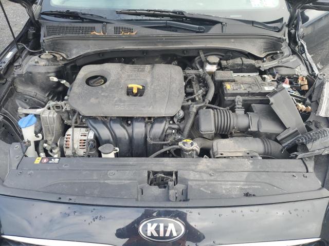 3KPF24AD7ME327148 - 2021 KIA FORTE FE BLACK photo 11