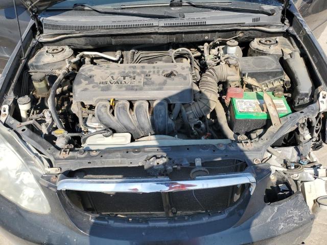 2T1BR30E65C451376 - 2005 TOYOTA COROLLA CE შავი ფოტო 11