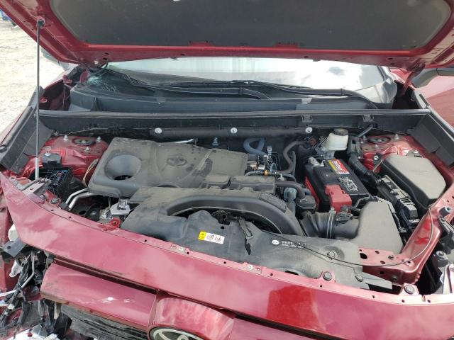 2T3H1RFV5MW135466 - 2021 TOYOTA RAV4 LE 红色 照片 12