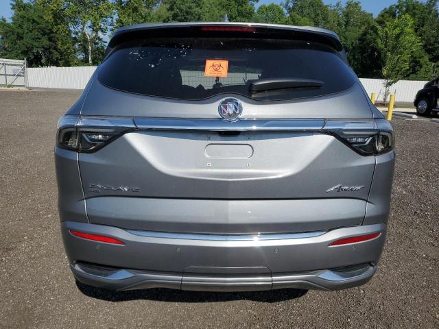 5GAEVCKW1PJ176698 - 2023 BUICK ENCLAVE AVENIR GRAY photo 6