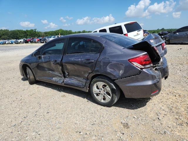 19XFB2F55FE121478 - 2015 HONDA CIVIC LX Gris foto 2