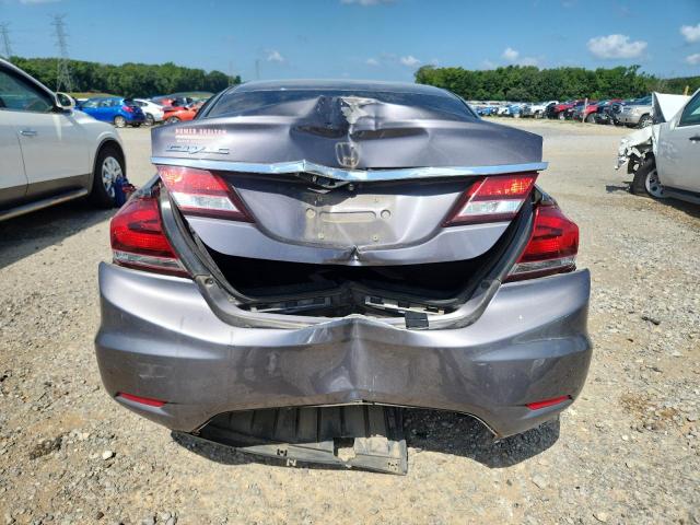 19XFB2F55FE121478 - 2015 HONDA CIVIC LX Gris foto 6