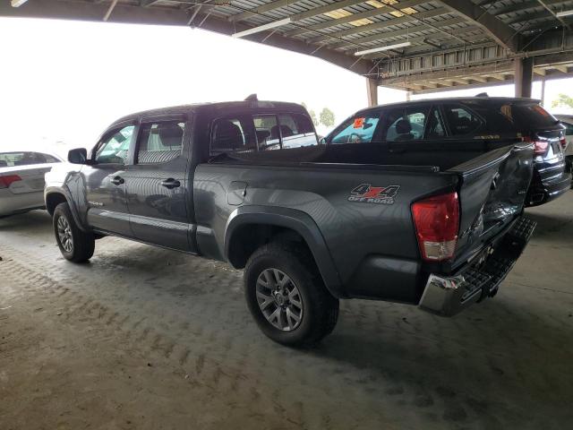 3TMDZ5BNXHM027664 - 2017 TOYOTA TACOMA DOUBLE CAB GRAY photo 2