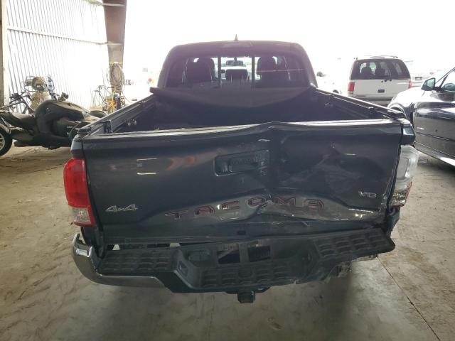 3TMDZ5BNXHM027664 - 2017 TOYOTA TACOMA DOUBLE CAB GRAY photo 6