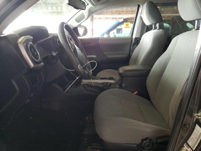 3TMDZ5BNXHM027664 - 2017 TOYOTA TACOMA DOUBLE CAB GRAY photo 7