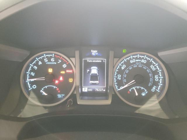 3TMDZ5BNXHM027664 - 2017 TOYOTA TACOMA DOUBLE CAB GRAY photo 9