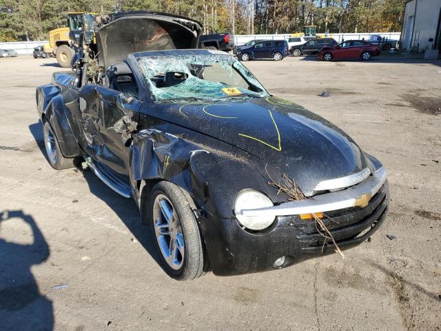 1GCES14P34B110080 - 2004 CHEVROLET SSR BLACK photo 1