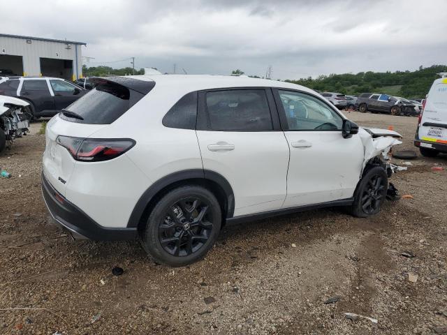 3CZRZ2H5XRM769344 - 2024 HONDA HR-V SPORT WHITE photo 3