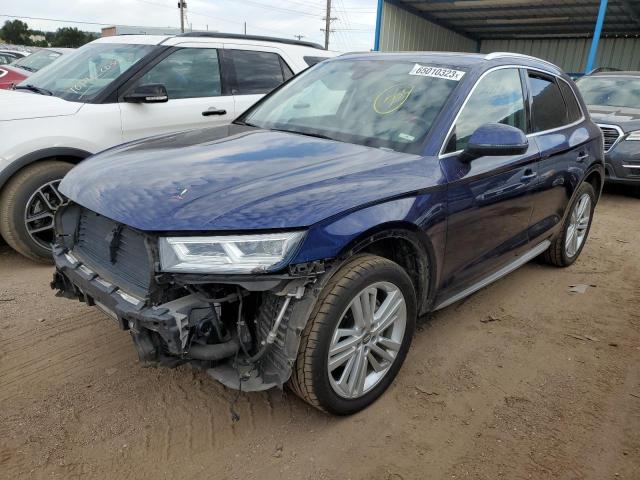 WA1CNBFY3J2027054 - 2018 AUDI Q5 PRESTIGE BLUE photo 1