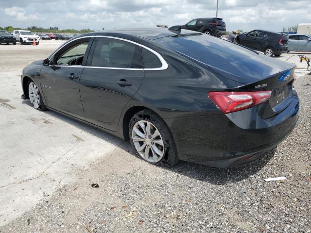 1G1ZD5ST7MF027577 - 2021 CHEVROLET MALIBU LT BLACK photo 2