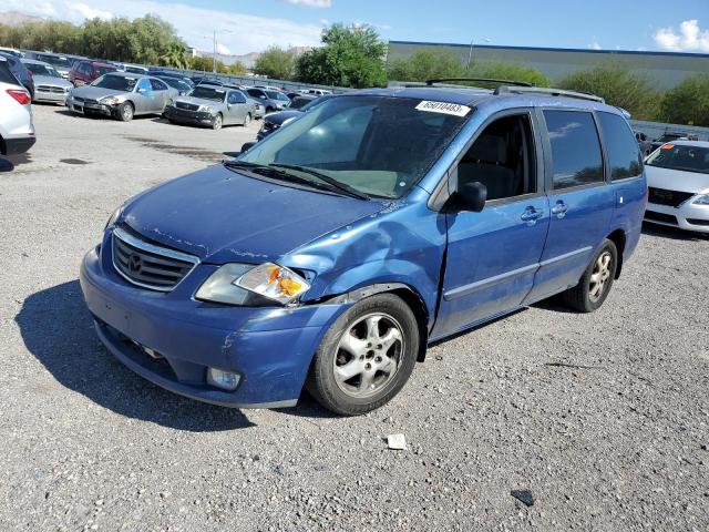 JM3LW28G8Y0127302 - 2000 MAZDA MPV WAGON BLUE photo 1