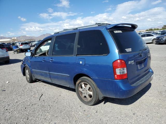 JM3LW28G8Y0127302 - 2000 MAZDA MPV WAGON BLUE photo 2