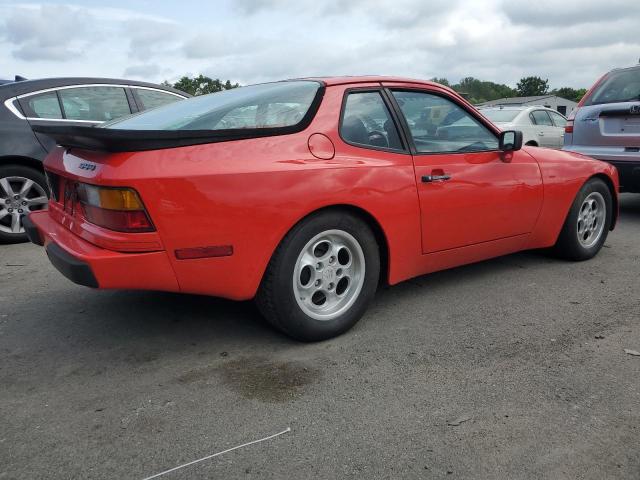 WP0AA0944FN456490 - 1985 PORSCHE 944 RED photo 3