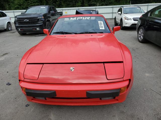 WP0AA0944FN456490 - 1985 PORSCHE 944 RED photo 5