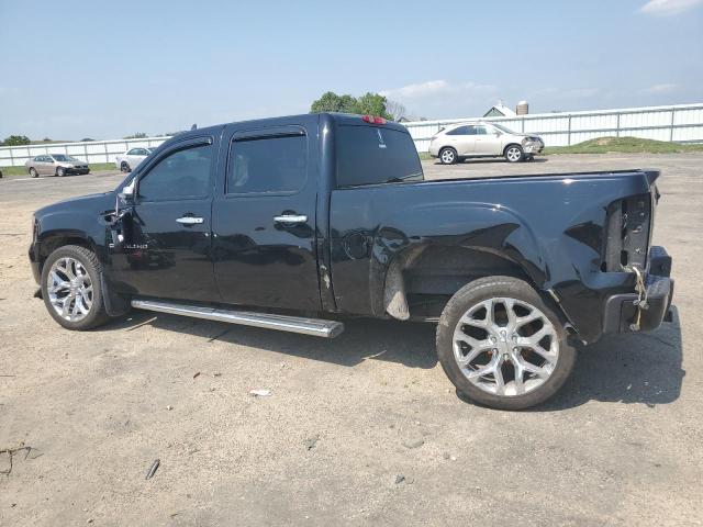 2GTEK638381172446 - 2008 GMC NEW SIERRA K1500 DENALI BLACK photo 2