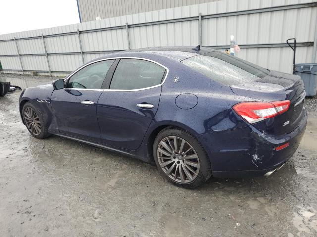 ZAM57RTL4H1223767 - 2017 MASERATI GHIBLI S BLUE photo 2