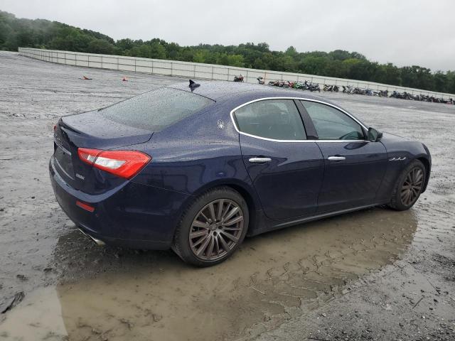 ZAM57RTL4H1223767 - 2017 MASERATI GHIBLI S BLUE photo 3