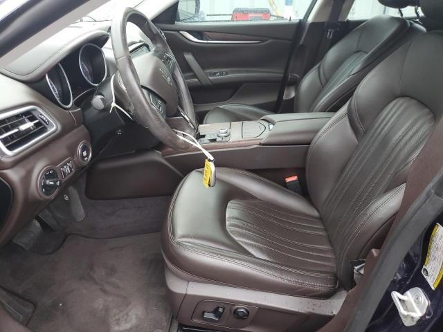 ZAM57RTL4H1223767 - 2017 MASERATI GHIBLI S BLUE photo 7