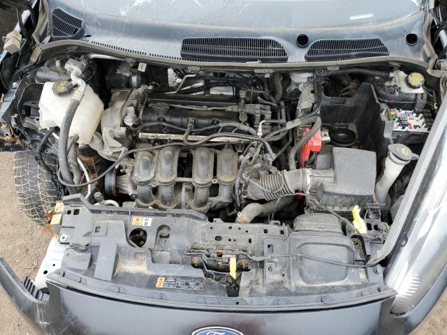 3FADP4BJ2KM100794 - 2019 FORD FIESTA SE შავი ფოტო 11