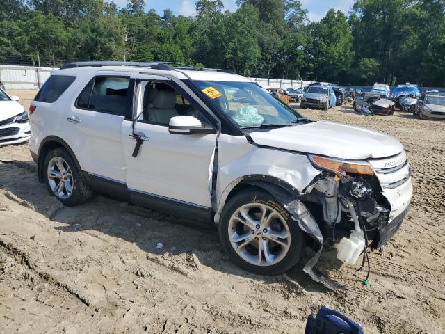 1FMHK8F85BGA35129 - 2011 FORD EXPLORER LIMITED WHITE photo 4