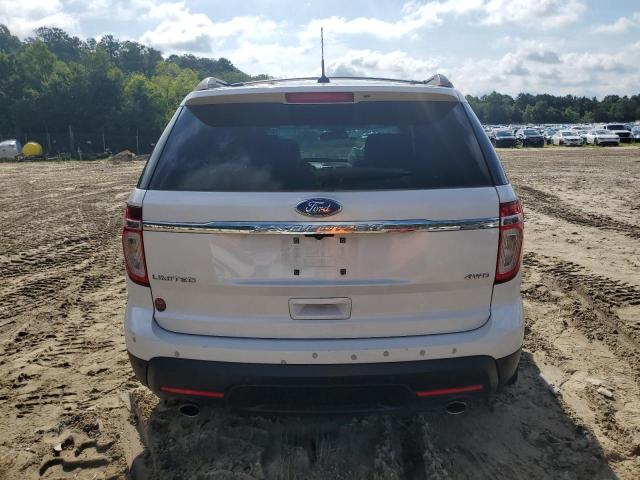 1FMHK8F85BGA35129 - 2011 FORD EXPLORER LIMITED WHITE photo 6