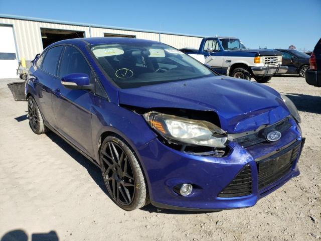 1FADP3J20DL194103 - 2013 FORD FOCUS TITANIUM BLUE photo 1