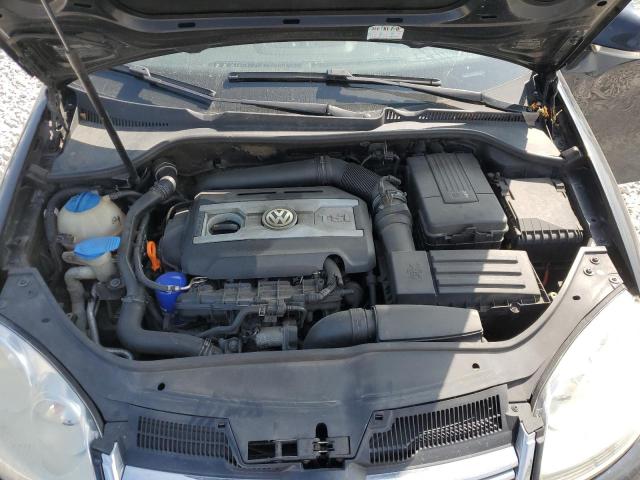 3VWRJ71K19M043329 - 2009 VOLKSWAGEN JETTA WOLFSBURG 黑色 照片 10