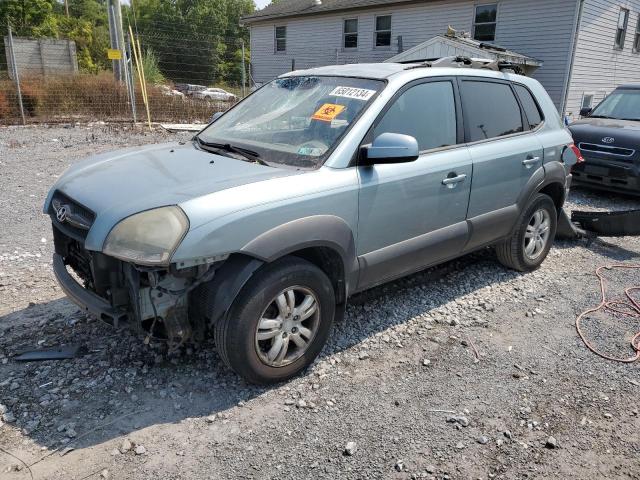 KM8JN72D38U808941 - 2008 HYUNDAI TUCSON SE BLUE photo 1