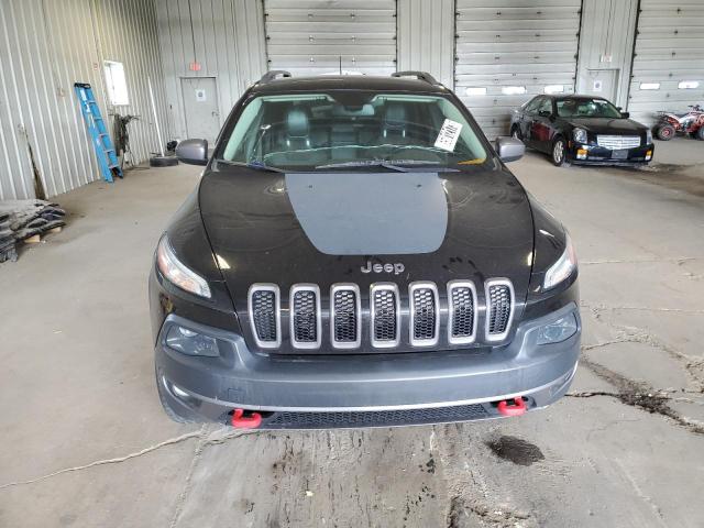 1C4PJMBS1FW778024 - 2015 JEEP CHEROKEE TRAILHAWK შავი ფოტო 5