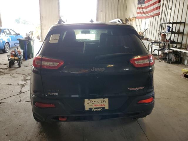 1C4PJMBS1FW778024 - 2015 JEEP CHEROKEE TRAILHAWK შავი ფოტო 6