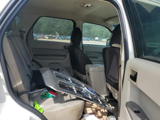 1FMCU9D73AKC75991 - 2010 FORD ESCAPE XLT თეთრი ფოტო 10