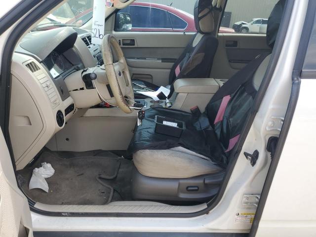 1FMCU9D73AKC75991 - 2010 FORD ESCAPE XLT თეთრი ფოტო 7