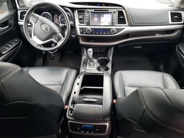 5TDJKRFH9GS337175 - 2016 TOYOTA HIGHLANDER XLE BLACK photo 8
