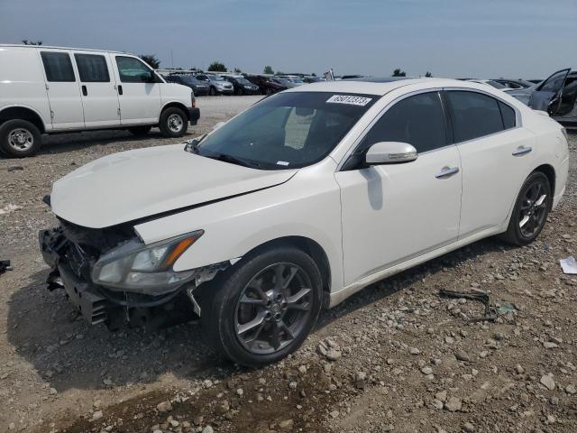 1N4AA5AP6CC826628 - 2012 NISSAN MAXIMA S WHITE photo 1