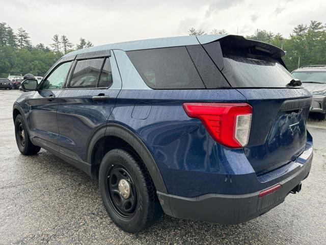1FM5K8AB8MGA19015 - 2021 FORD EXPLORER POLICE INTERCEPTOR 蓝色 照片 3