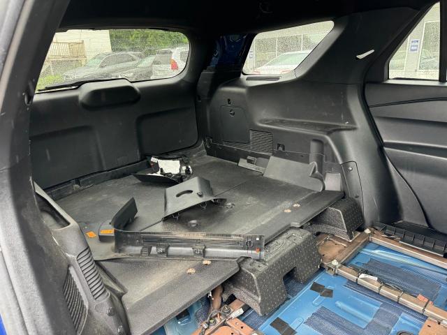 1FM5K8AB8MGA19015 - 2021 FORD EXPLORER POLICE INTERCEPTOR 蓝色 照片 6