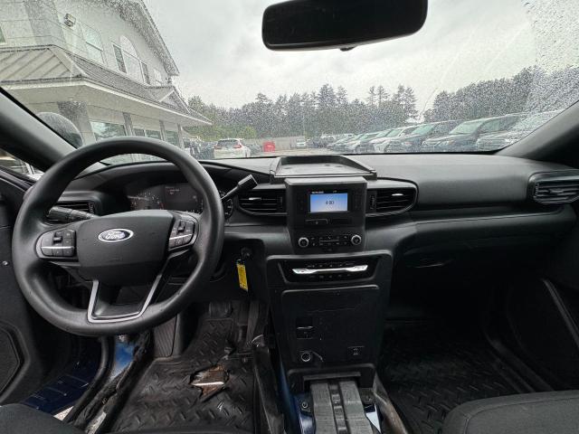 1FM5K8AB8MGA19015 - 2021 FORD EXPLORER POLICE INTERCEPTOR 蓝色 照片 9