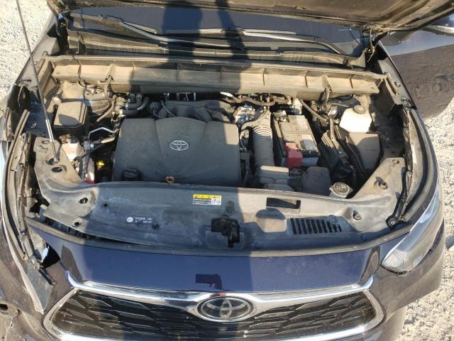 5TDFZRBH1LS042668 - 2020 TOYOTA HIGHLANDER PLATINUM BLUE photo 12