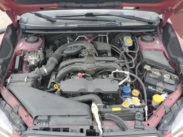JF2GPADC3HH276191 - 2017 SUBARU CROSSTREK PREMIUM Бордовый фото 11