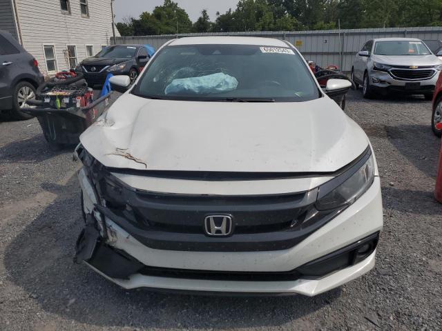 2HGFC2F84LH537630 - 2020 HONDA CIVIC SPORT WHITE photo 5