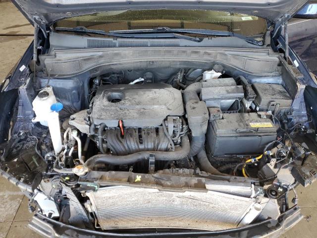 5XYZUDLB3HG435973 - 2017 HYUNDAI SANTA FE S BLUE photo 12