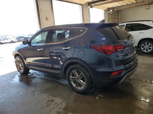 5XYZUDLB3HG435973 - 2017 HYUNDAI SANTA FE S BLUE photo 2